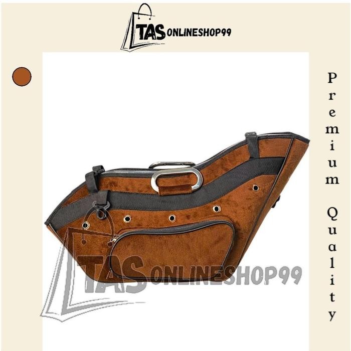 Tasonlineshop Tas Kiso Ayam Bangkok Bahan Bulu Beludru Premium - Tas Kiso Ayam Petarung - Tas