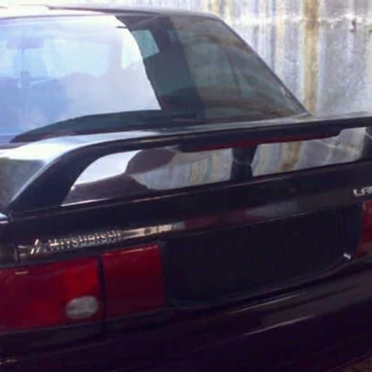 spoiler mitsubishi evo 3 lampu