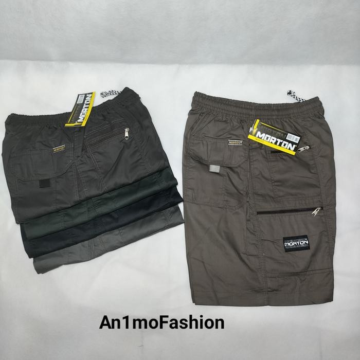 ASLI Celana Santai Pria Morton 5 Warna 50cm / Celana Pendek Pria READY STOCK