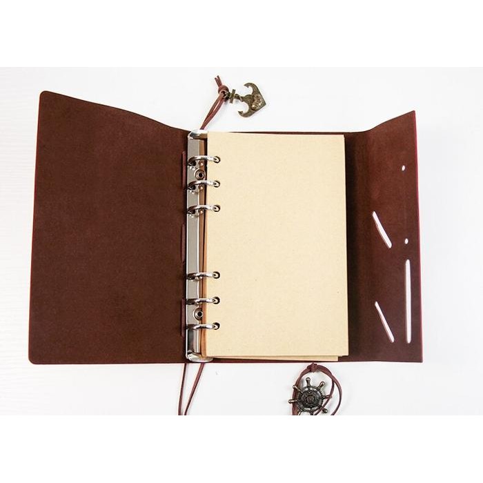 

BUKU CATATAN BINDER UNTUK JURNAL DIARY KERTAS POLOS NOTEBOOK BISNIS KODE 1