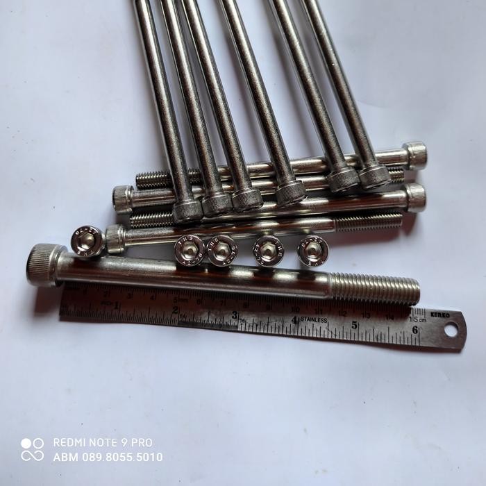 Baut L Stainless M10 X 150 Atau Baut 14 Panjang 15Cm