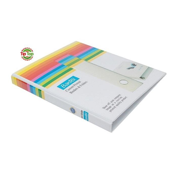 

BANTEX INSERT RING BINDER 3 RING O 16MM A4 WHITE #8605 07 KODE 452