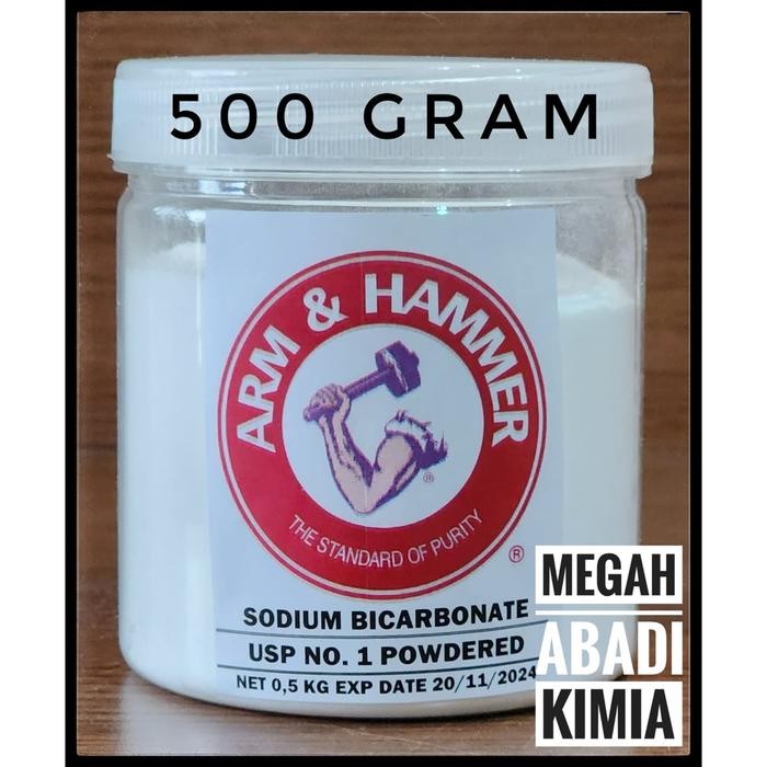 

Baking Soda Arm&Hammer USA Sodium Bicarbonate Food Grade - 500gr