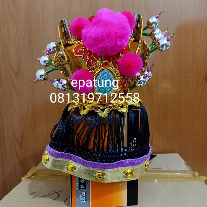 Ready Stok topi mahkota tatung naca nacha locia
