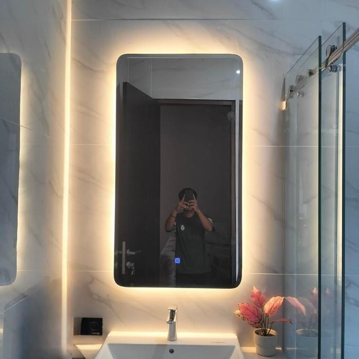 Cern Wastafel Led Kamar Mandi Bevel Cky Ruang Tamu Kaca Rror