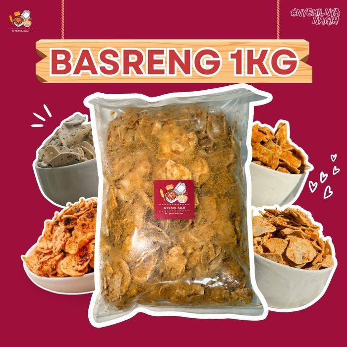 

Basreng 1 Kg Dan Cemilan Viral Nyemil Saji