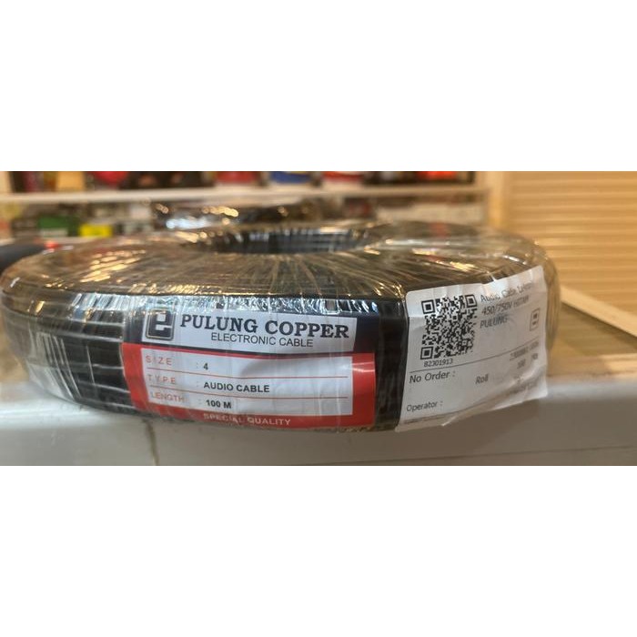 Kabel Serabut / Kabel Nyaf Pulung 4 Mm / 14 Mm / Audio Cable 12 Awg