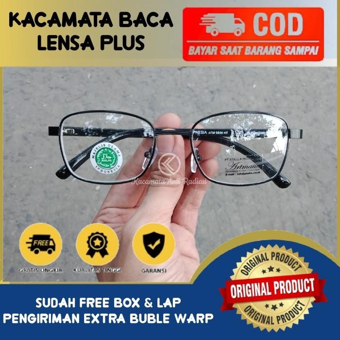 (Allthebest) Kacamata plus /kacamata baca/lensa plus/kacamata pria dan wanita plus