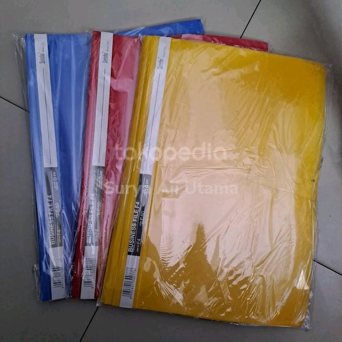 

ASLI map plastik snail/bussines file folio Sensho TEBAL 1 lsin/12 pcs READY STOCK