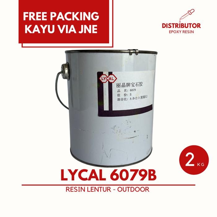 Resin bening Lycal Lentur fleksibel - Lycal 6079 Part B Katalis saja