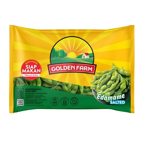 

GOLDEN FARM EDAMAME SALTED 450 GR