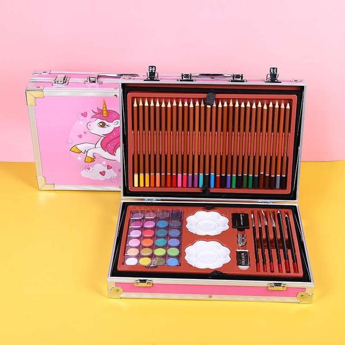 

CRAYON ART SET CRAYON MEWARNAI ANAK ALAT LUKIS SEKOLAH 145 PCS