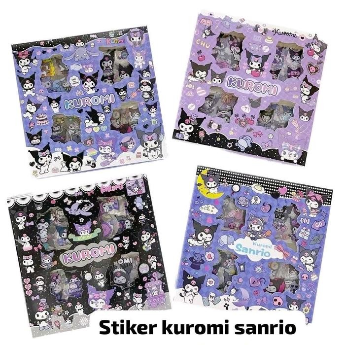 

Stiker Sticker Anak Anak Viral Motif Karakter Sanrio Kuromi Cinnamoroll