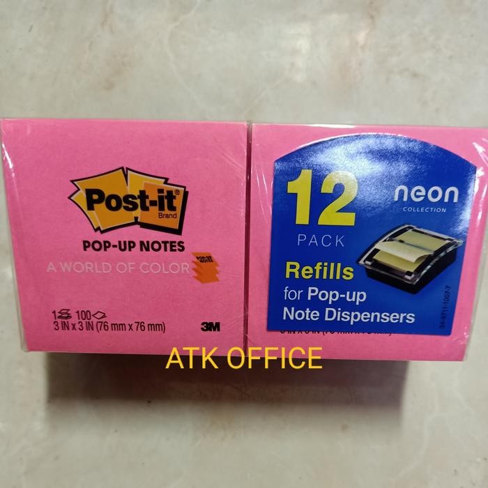 

Post it pop-up Notes 3M 3x3 IN / Memo tempel