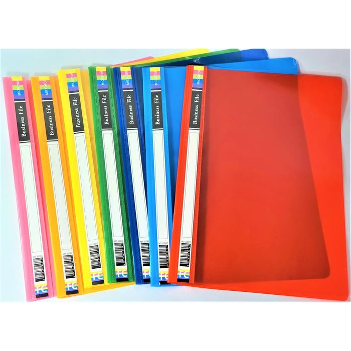 

MAP BISNIS FILE SNELHEKTER PLASTIK 2 LUBANG WARNA BUSSINESS FILE