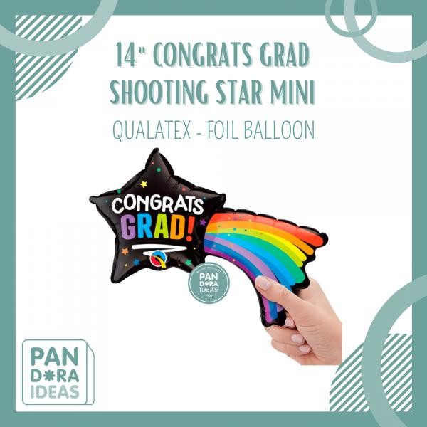

Terlaris 14" CONGRATS GRAD SHOOTING STAR MINI Balon Foil Wisuda SALE