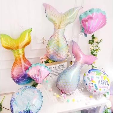 

Terlaris Balon Set Dekorasi Tema Mermaid Putri Duyung Balon Paket Motif Putri Duyung Request Angka
