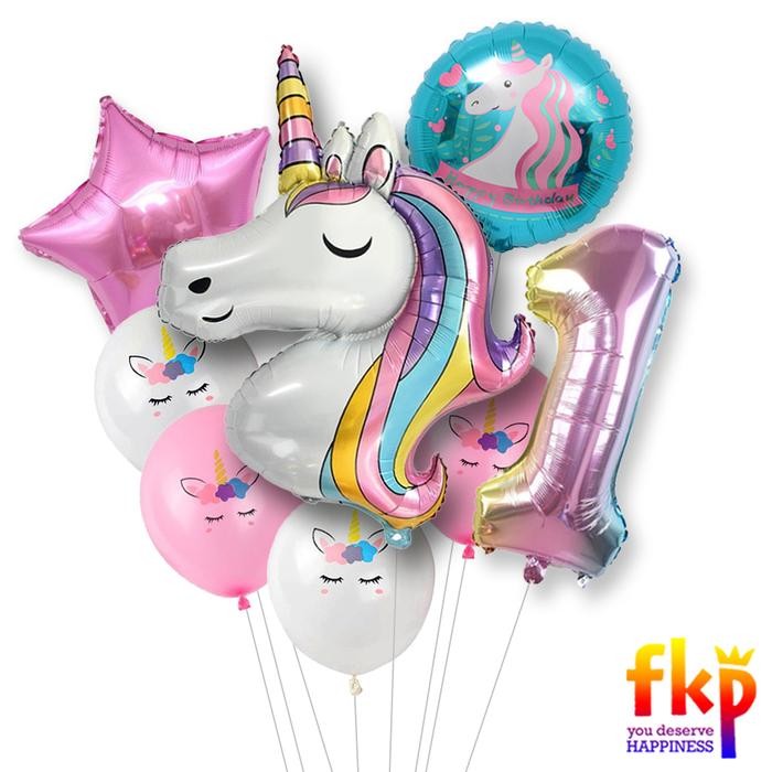 

Terlaris FUN KIDS PARTY Paket Simpel Unicorn / Paket Balon Jumbo Unicorn Sleep SALE