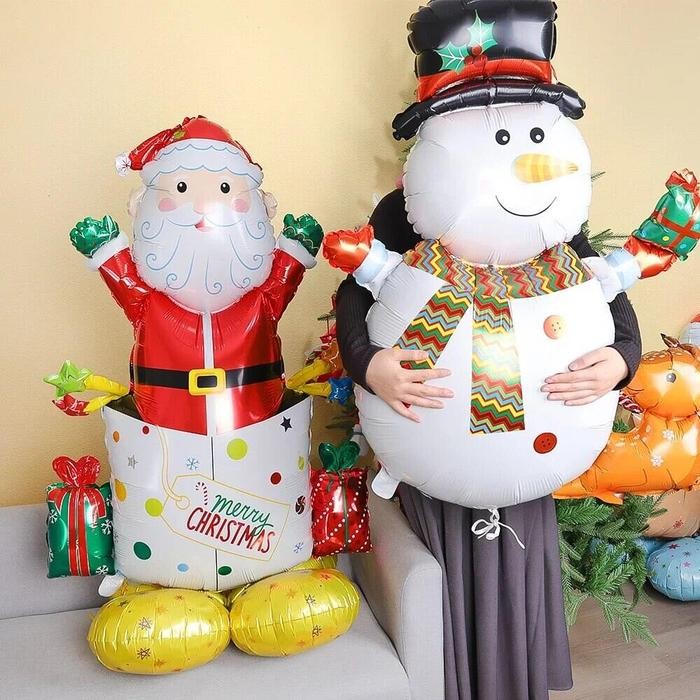 

Terlaris Balon Foil STANDING CHRISTMAS JUMBO Dekorasi Natal SALE