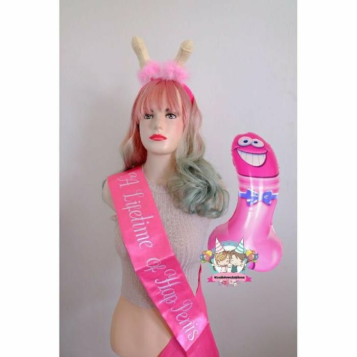 

Terlaris Windblown Package Frame of the Naughty Bride PINK for Bridal Shower SALE