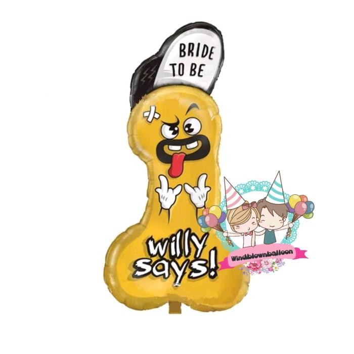 

Terlaris WINDBLOWN BALLOON NAUGHTY MR GROOM BACHELORETTE PARTY BRIDAL SHOWER BRIDE TO BE BALON SALE