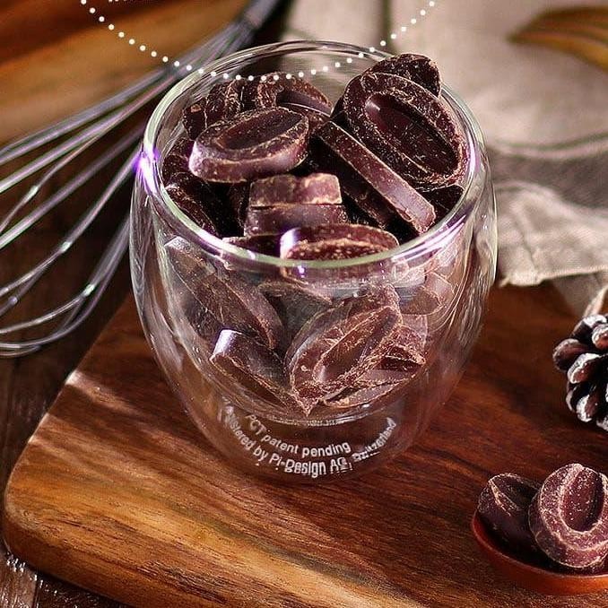 

Lecy.store2 Valrhona Equatoriale 55% 100gr Dark Chocolate Couverture Coklat Keping Cokelat Baking