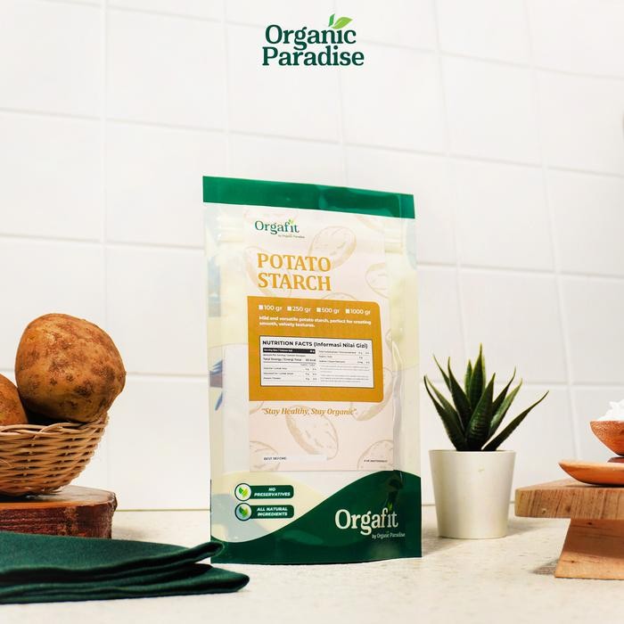 

Vanilla.storee Tepung Kentang 1 KG / Potato Starch 1 KG Premium Organic Paradise