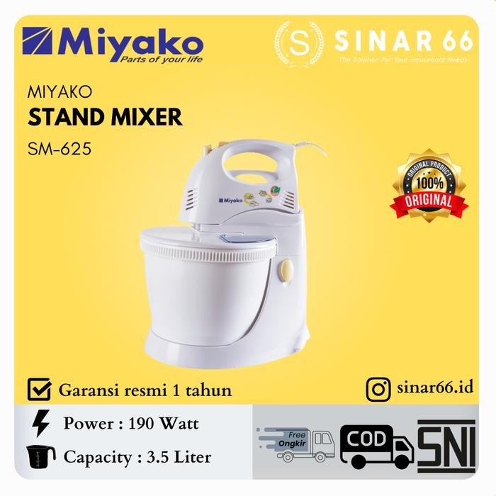 Mito Kitchen Mart - Stand Mixer Pencampur Duduk Hm-625