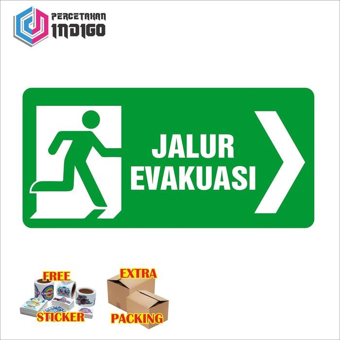 

Plat Alumunium Rambu Jalur Evakuasi