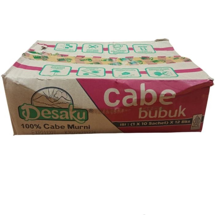 

1 DUS DESAKU CABE BUBUK 15G BUMBU INSTAN 12PACK 120SACHET