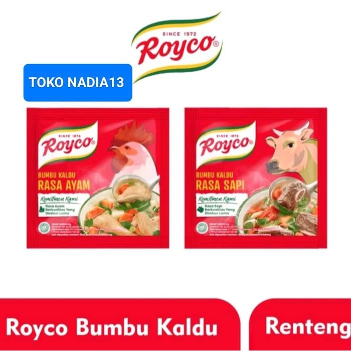 

promo ROYKO AYAM 48renceng 1dus Kaldu Soup Masakan Instan Kuah Msg