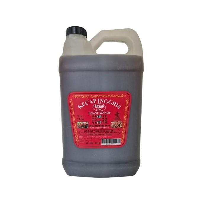 

Kecap Inggris Jerigen 5 Liter Basan Food 5L