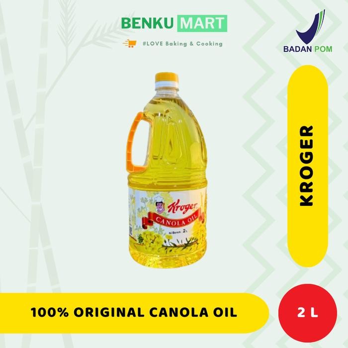 

Canola Oil Kroger 2 Liter Minyak Kanola