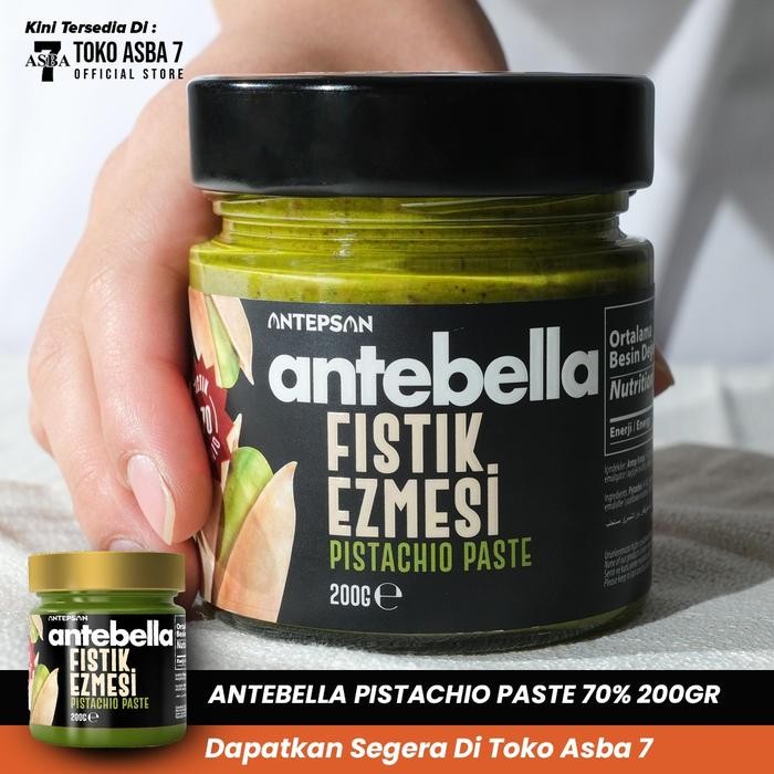 

ANTEBELLA PISTACHIO PASTE 70 200GR