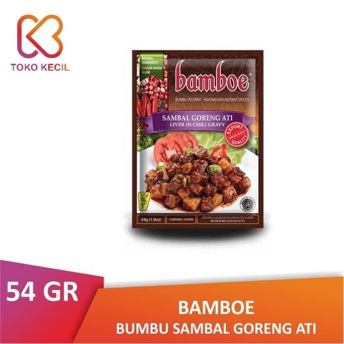 

ZJ976 [PACK] Bamboe Bumbu Sambal Goreng Ati 54 GR MURAH