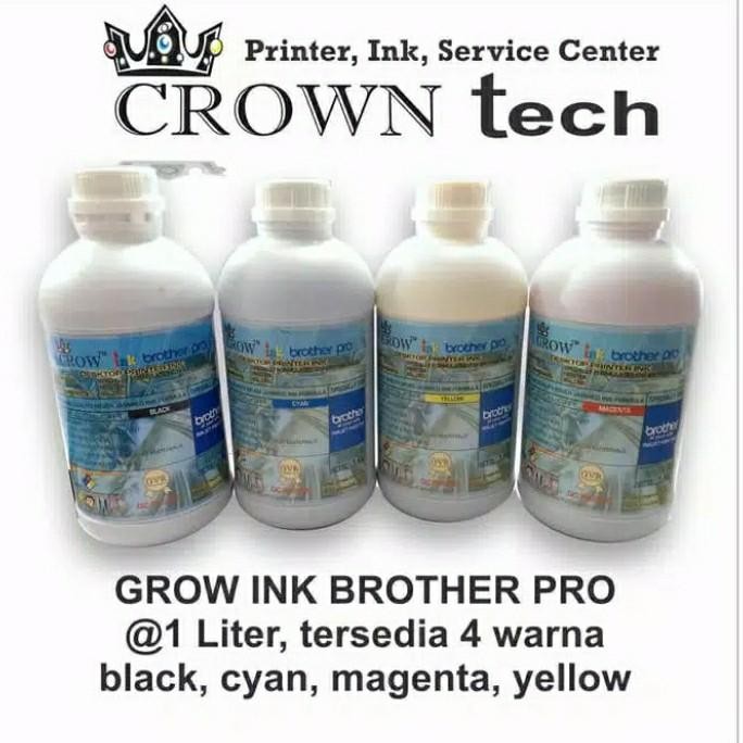 

Tinta GROW INK 1000ml. Formula antibuntu.spesial untuk printer brother