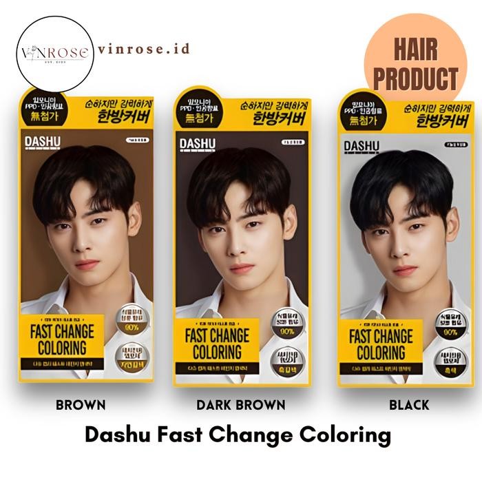 Diskon Dashu Fast Change Coloring Hair Coloring Korea/ Cat Rambut Ready