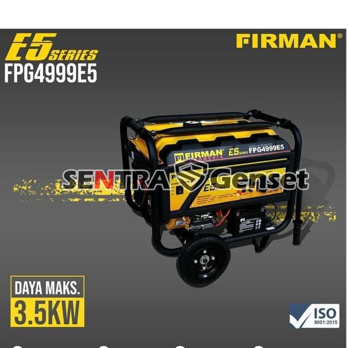 ready Genset 3000 watt. Firman FPG 4999E5