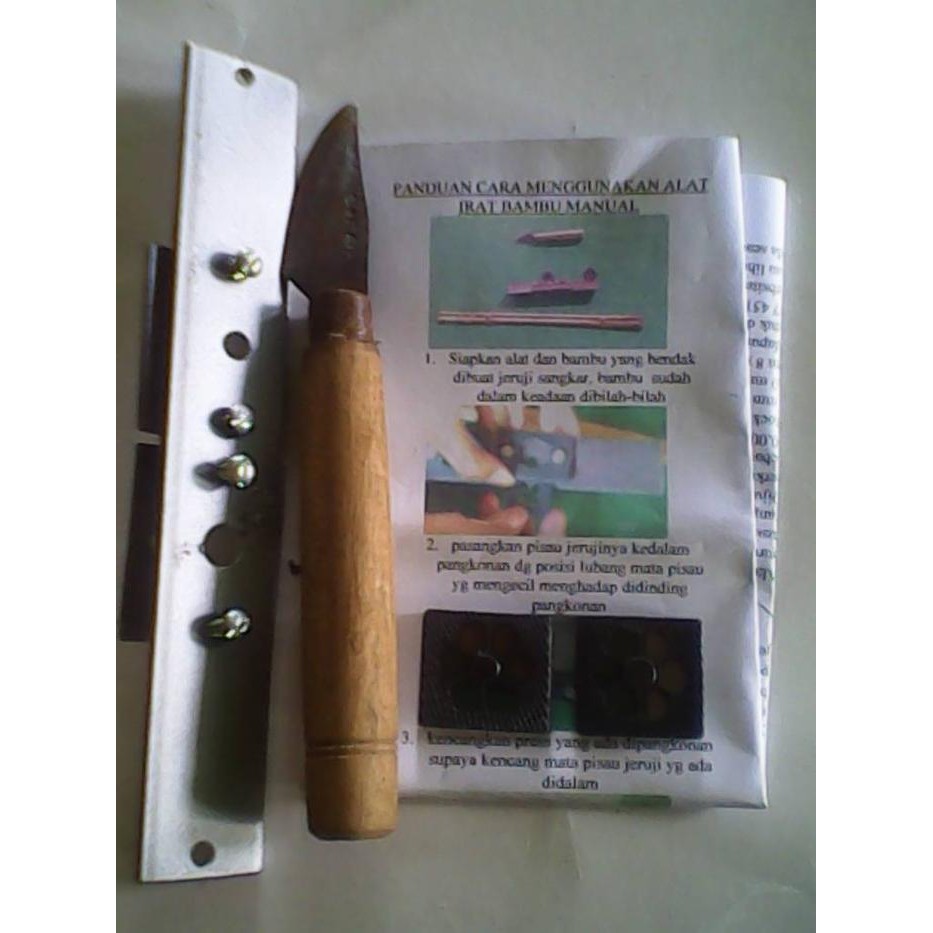alat serut bambu jumbo *