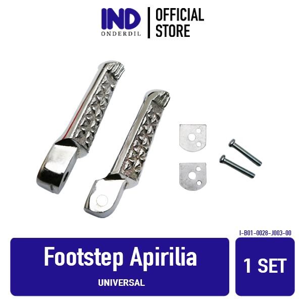 Footstep Belakang Aprilia Universal Barstep Pijakan Injekan Foot Bar Step Variasi Beat FI Pop Street