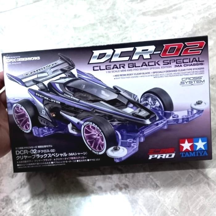 Tamiya 95604 DCR 02 Clear Black Special MA Chassis