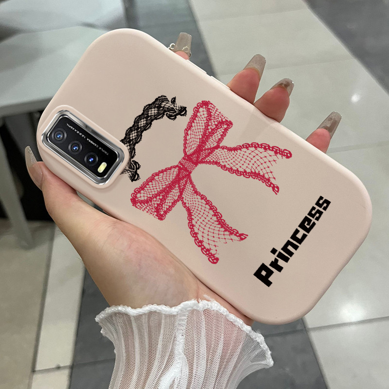 Casing Hp Untuk VIVO Y20 Y20i Y20s Y20T Y12s Y12a Case Casing Jaring tali kupu-kupu simpul pola HP K