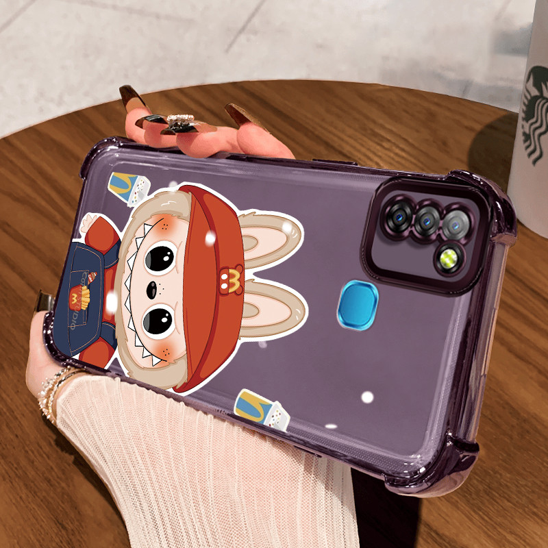 Casing Hp untuk Infinix Smart 5 Smart 6 Ram 3 Case Casing pelindung Silikon Kesing Softcase karakter