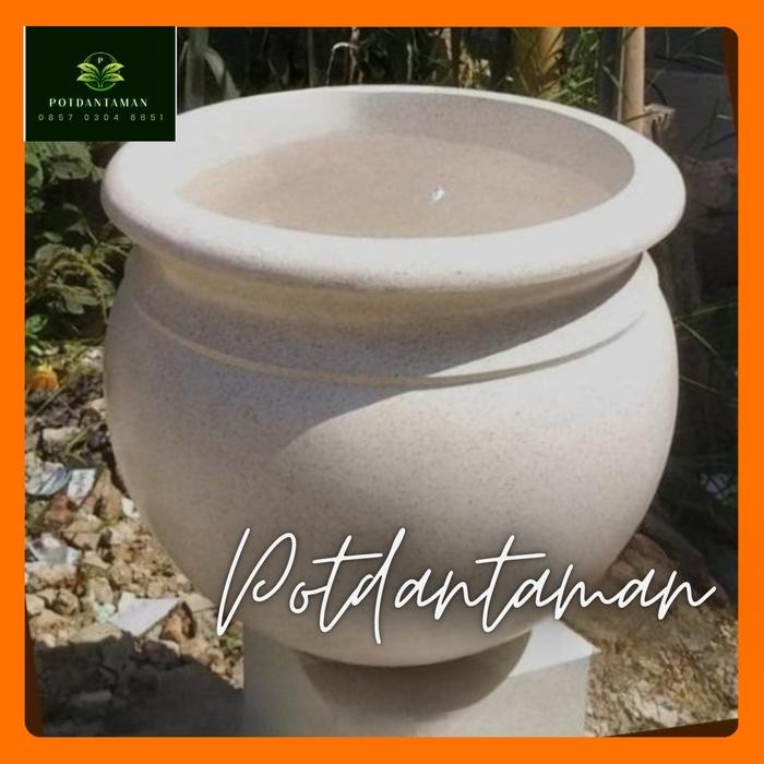 Pot Bakul Teraso Pot Teraso Type Bakul Terazzo