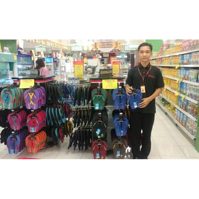 Sandal Jepit Swallow Premium Bali [Red Maroon]