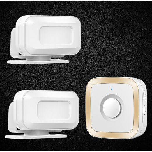 Bel Rumah Sensor Gerak Suara Terpisah Door Bell Wireless dual Sensor