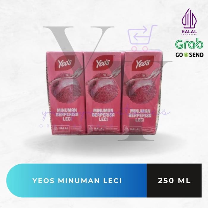 

[Kotak] 1 Pak Isi 6 Kotak Yeos Minuman Berperisa Leci 250 Ml