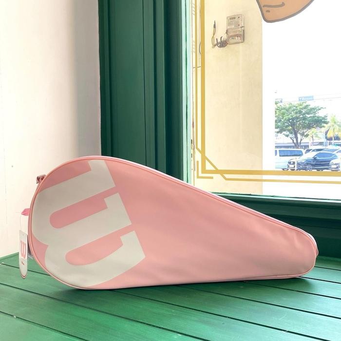 Wilson Racket Bag Cover Pink Tas Raket Wilson Cover Wilson Intrigue Tas Raket Pink Tas Raket Wilson