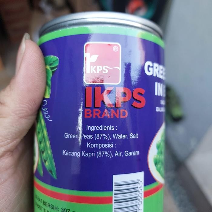 

Ikps Kacang Polong / Green Peas 397 Gram