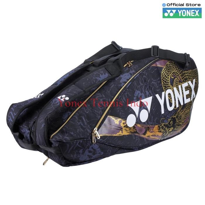 Tas Tennis Yonex Bagn926Ex Osaka Limited Edition Bag - Gold Purple Promo